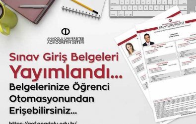 Güz Dönemi Arasınav Giriş Belgeleri Açıklandı