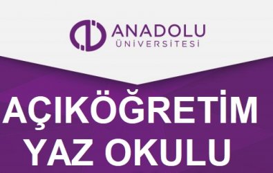 2020 Açıköğretim Yaz Okulu Kayıtları